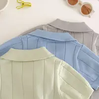 55910-9d36c5.jpg Boys Clothing Knitted Polo Shirt Casual Short Sleeve Summer Top