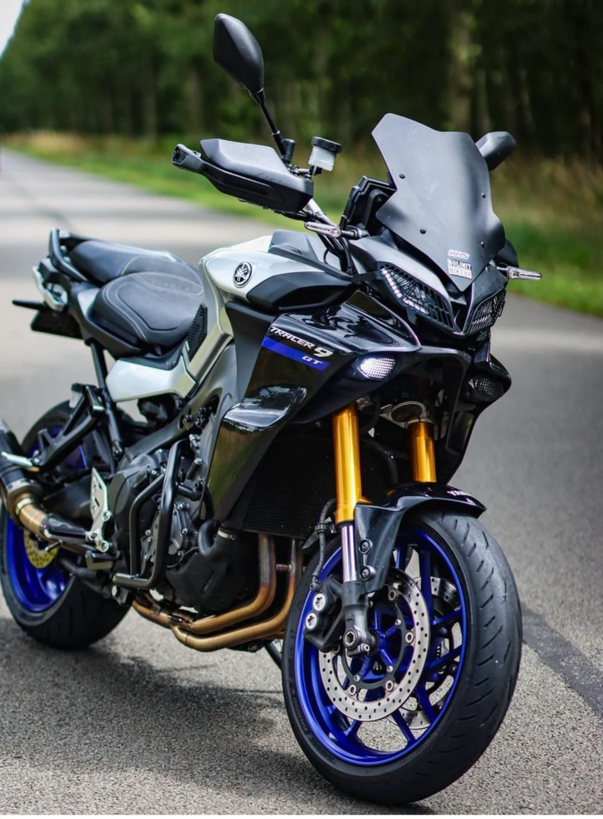 Tracer 9/GT Motorcycle Highway Engine Guard Crash Bar Bumper Fairing Frame Protector Bars Fit For Yamaha Tracer 9 9 GT