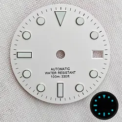 Luminous Multi-Color Watch Dial - High-Quality Accessory (White)