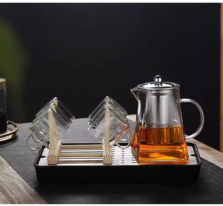 Teaware Transparent Borosilicate Glass Teapot