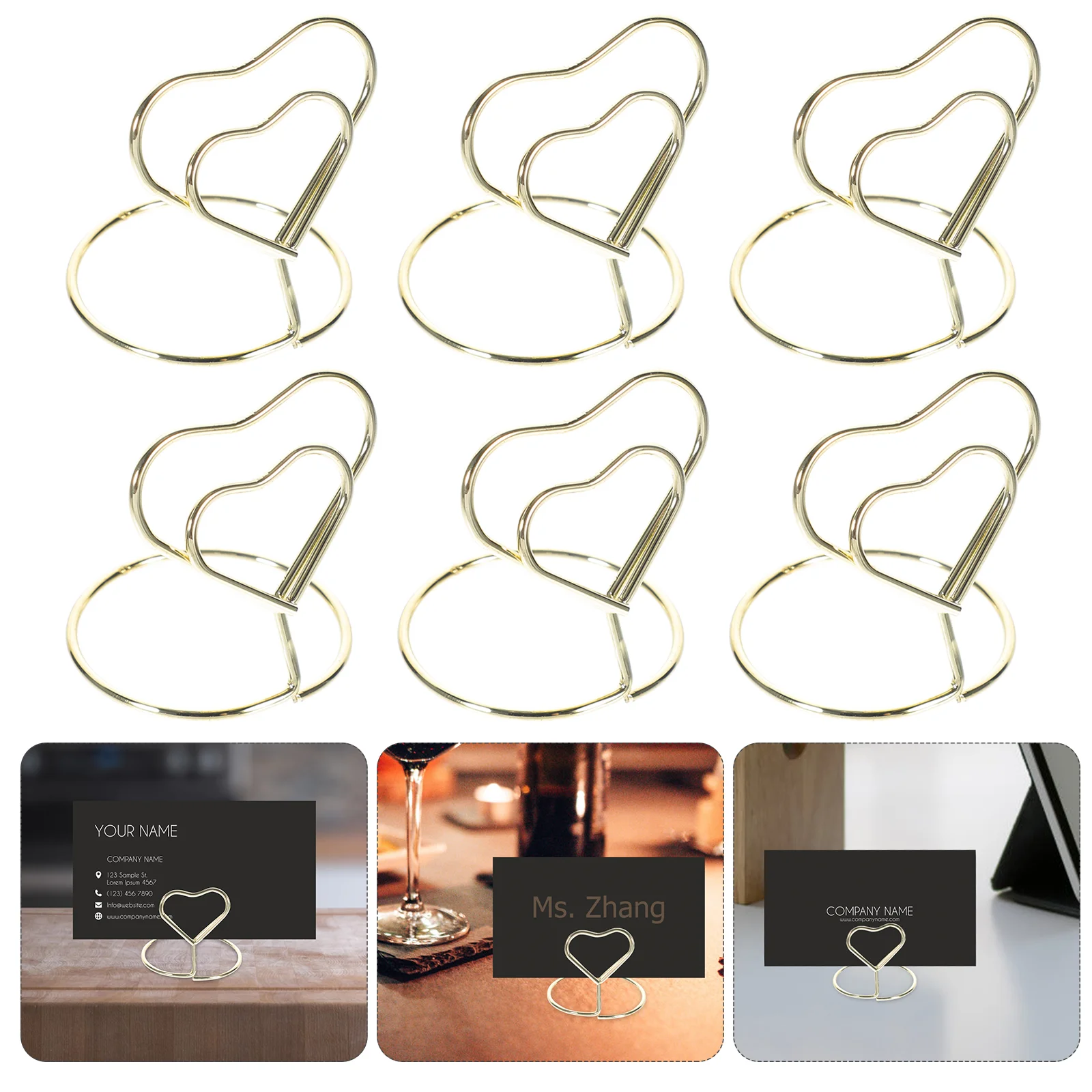 

Holder Table Numberpicture Clip Holders Stand Place Stands Memo Wedding Photo Note Wire Name Clips Tables Party Metal