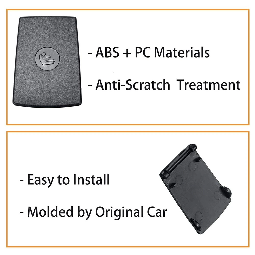 BMW 뒷좌석 앵커 ISOFIX 커버 52207319686, BMW F20 F30 F31 E84 E87 3 시리즈용 2X