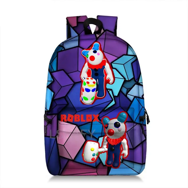 Hot Sale ROBLOX Printed School Bags Backpack for boy teenagers nylon  waterpoof Bookbag fashion Anime backpack Mochila - AliExpress