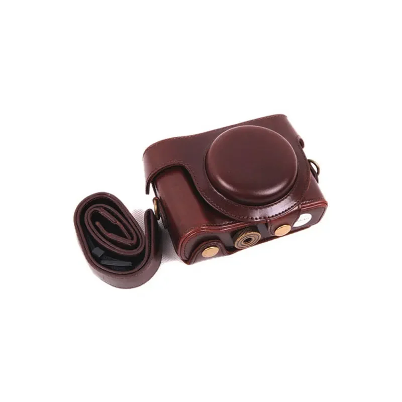 PU Leather Camera case bag for Sony Cyber-shot DSC-HX50 HX50V HX60