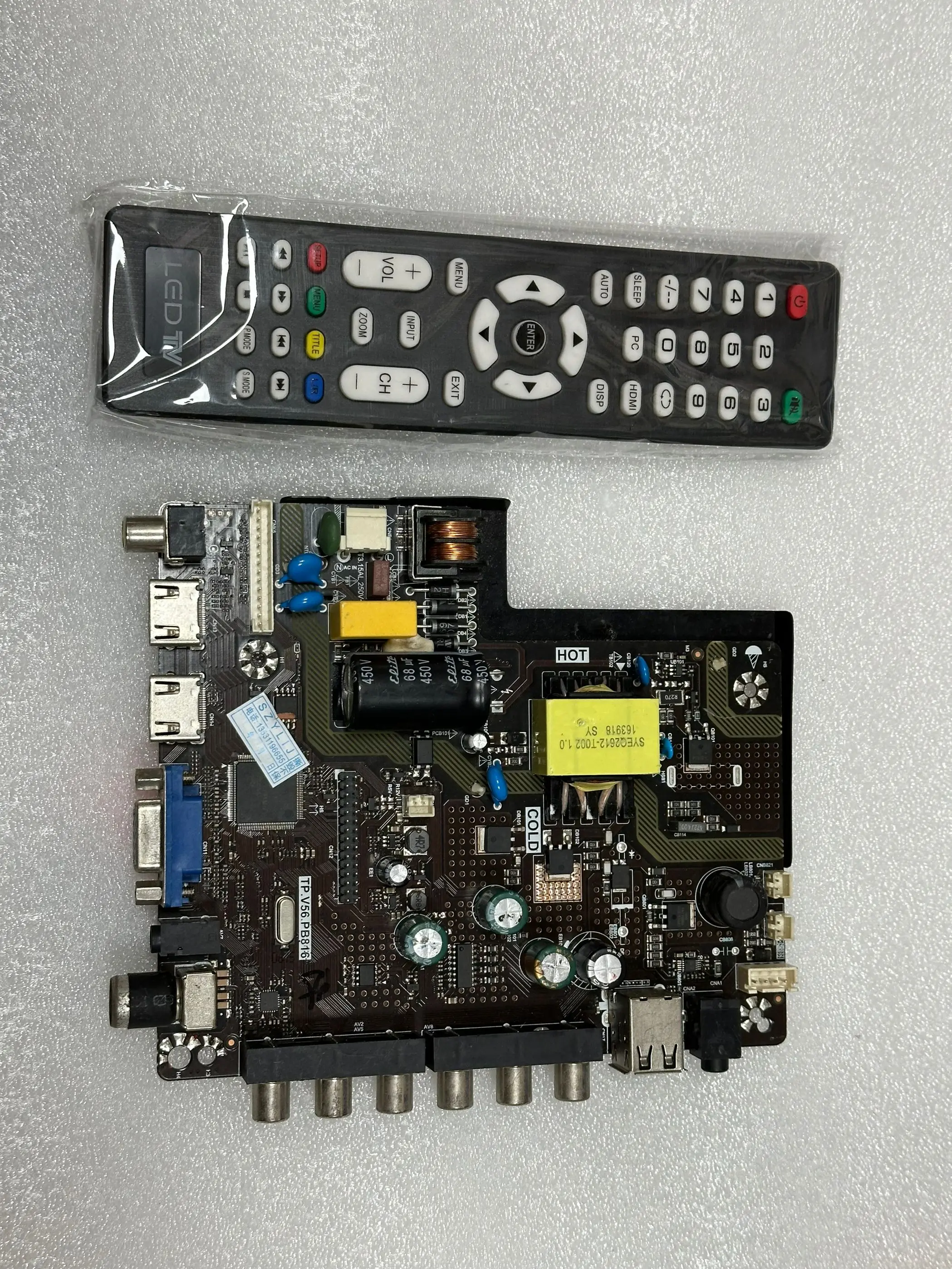 Placa de Motorista Universal Três em um Universal Tp. V54.pb816 Tp. V58.pb826 Skr 816 Tp.rd8503.816