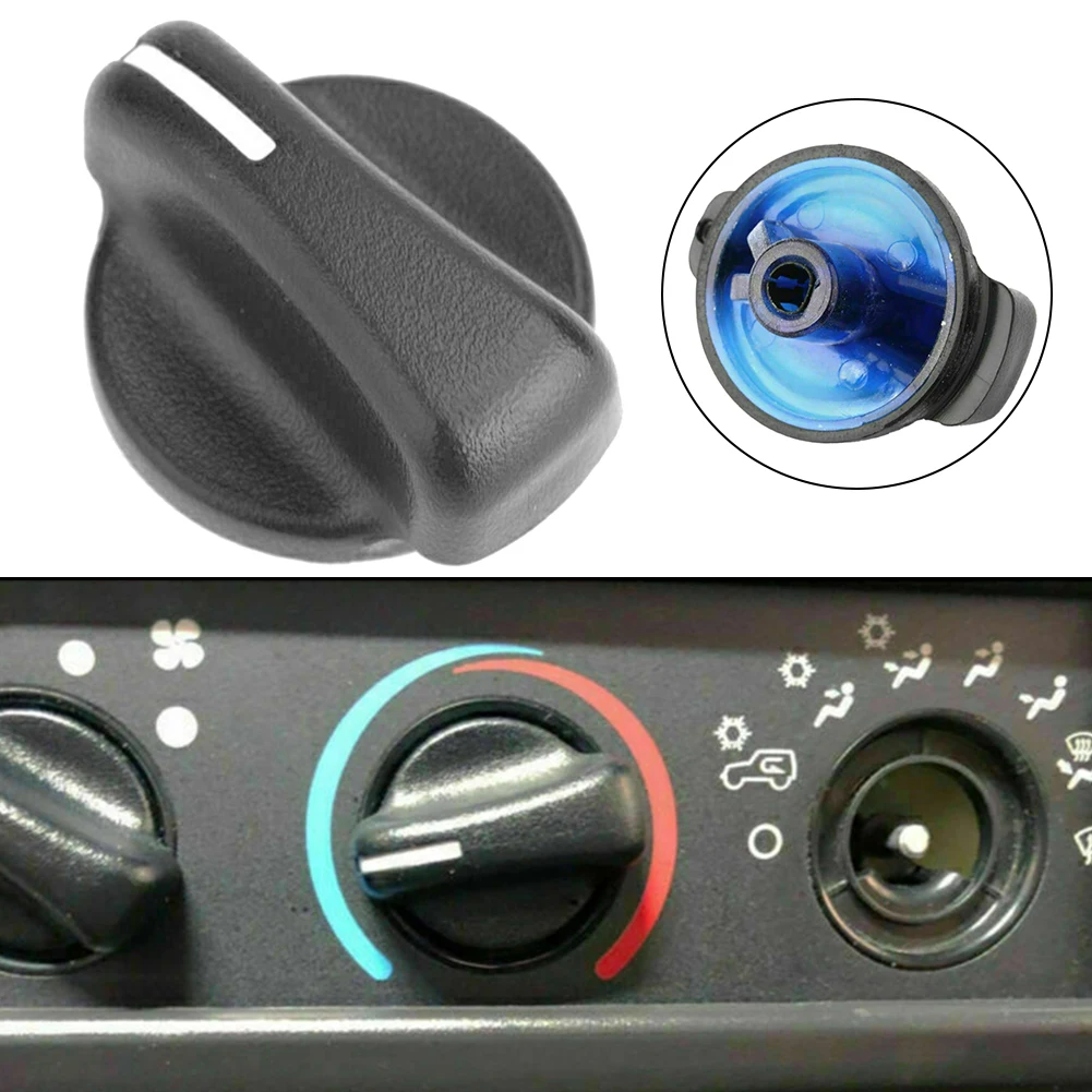 Upgrade Your For jeep's Interior with Black Control Knobs Heater AC Blower Fan Speed Control Knobs for Wrangler TJ 9906