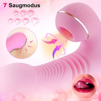 Clit Sucker Vibrator G Spot Dildo for Women Thrusting Vibrators Clitoris Stimulator Magic Wand Nipple Sucking Vibrators Sex Toys 3