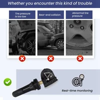 4PCS 13544442 Tire Pressure Sensor Monitoring System TPMS 433Mhz For GM Buick Chevrolet Cadillac CT6 Opel - Image 4