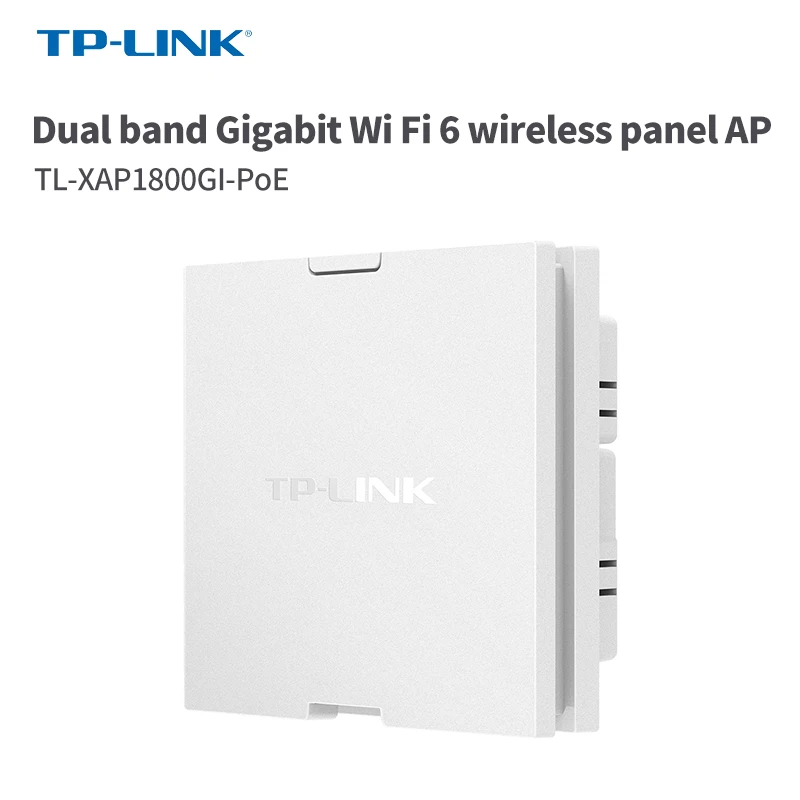 

TP-LINK AX1800 Dual Band Gigabit WiFi 6 Wireless Panel AP WiFi Wireless Access Point AC Management TL-XAP1800GI PoE Easy Edition