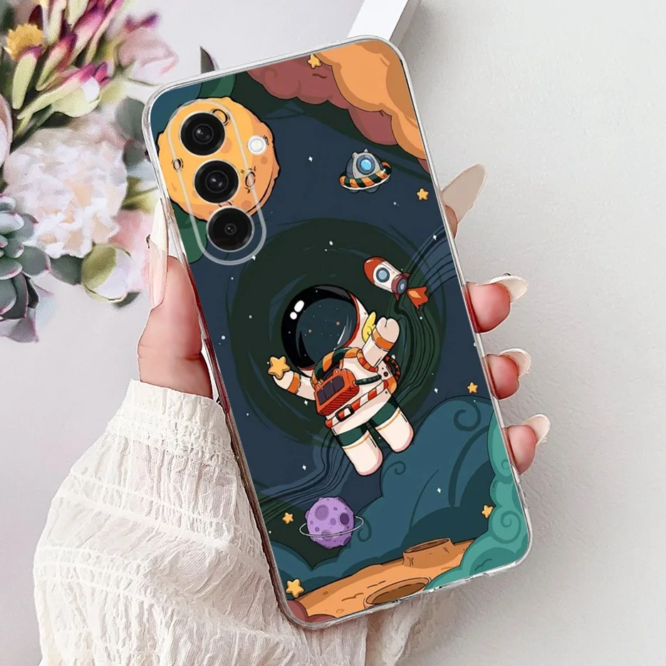 Fashion Painted Soft Slim Phone Case - Vibrant Design Protective Cover