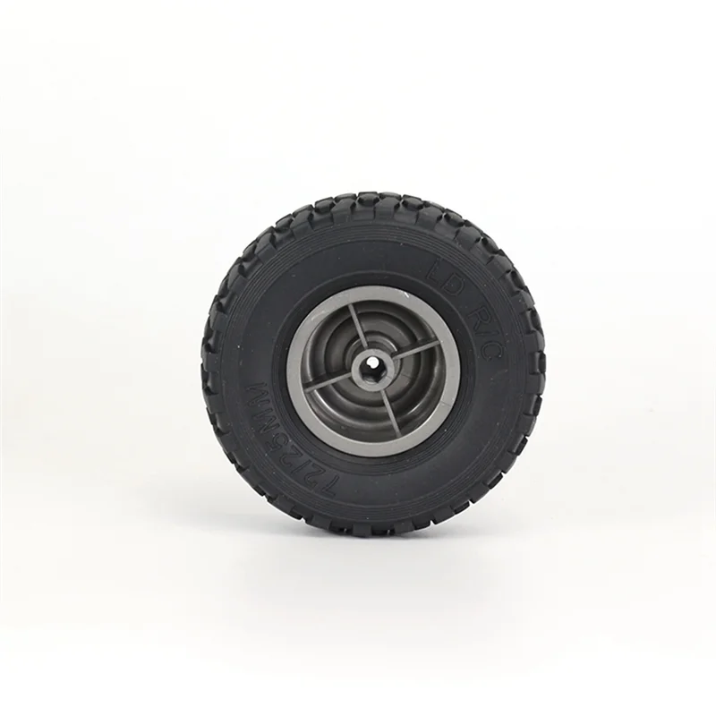 72mm Soft Tire Wheel for MN D90 MN98 MN99S WPL C14 C24 C34 B14 B24 LDRC P06 RC Car Upgrade Parts 4Pcs
