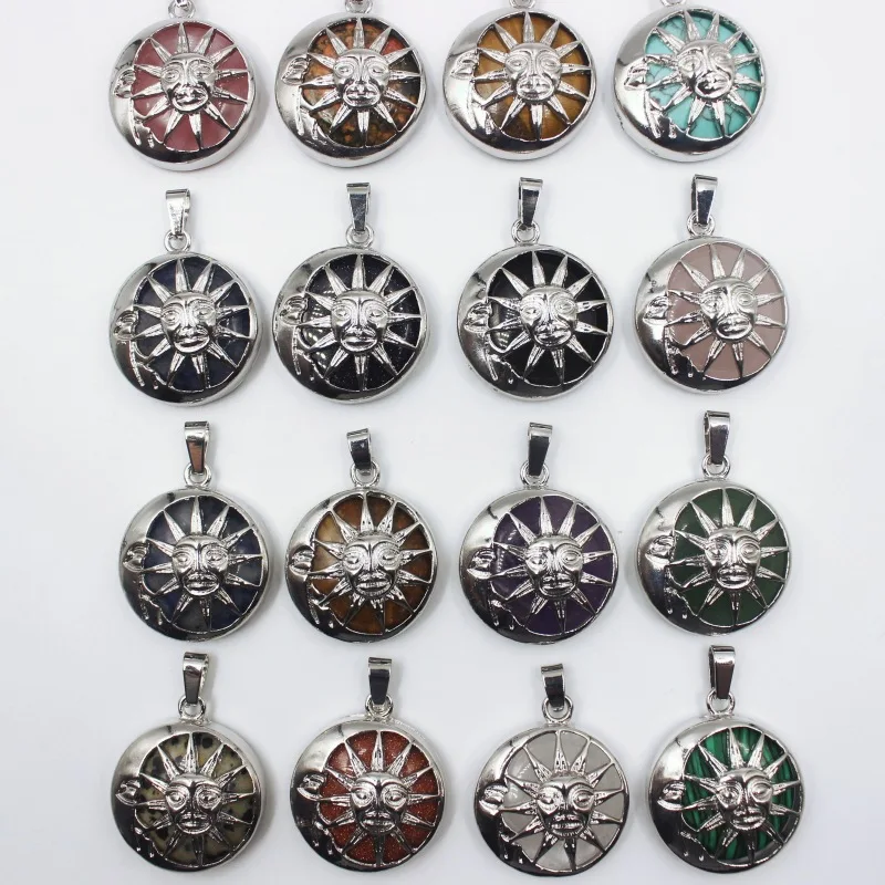 

15 шт., подвеска из натурального камня