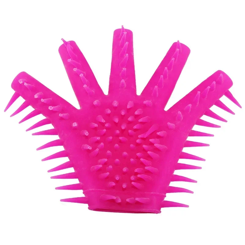 Sex Gloves Masturbation Spike Silicone Penis Massage Finger Sleeve Sex Toys  For Couples Adult Games - AliExpress 66
