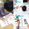 12PCS/SET Original Custom Smart Notebook Erasable Pen Ink 0.5mm Black gel pen Writing office supplies Kids Gift 5