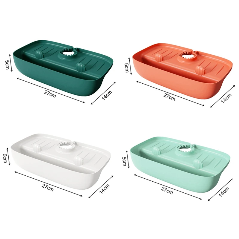 Silicone Mat for Kitchen Faucet Sink Splash Drain Pad Faucet Splash Catcher Countertop Protector for Bathroom Soap Drainer Tray