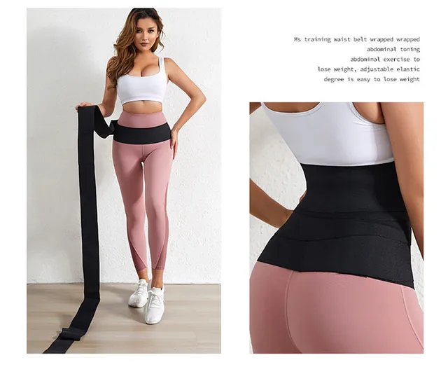 Cintura Addominale Donna Aoleytech - Regolabile Per Allenamento E Dimagrimento