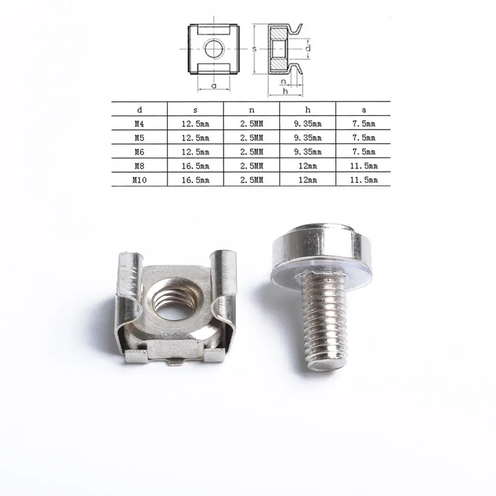 Рисунок 2 - профессиональные гайки М6 + Крепежные