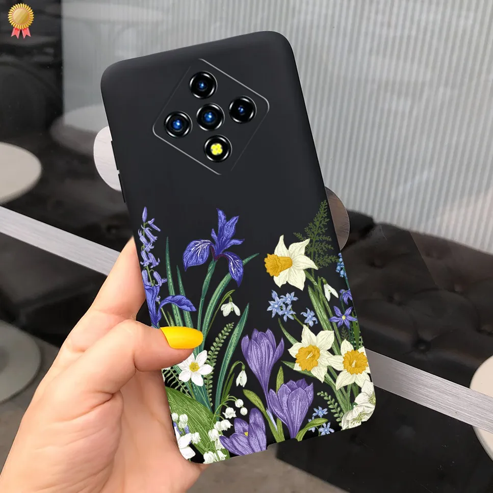 Black Pink Soft TPU Silicone Phone Case Bumper Coque