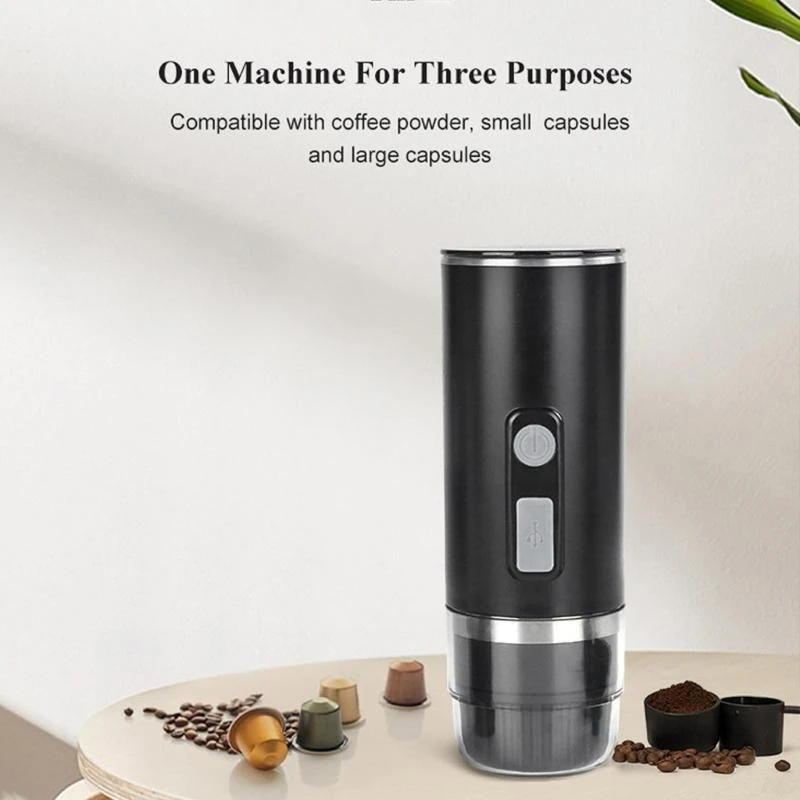 Household Car USB Portable WirelessElectric Function Coffee Machine Coffee Pot for Instant Powder