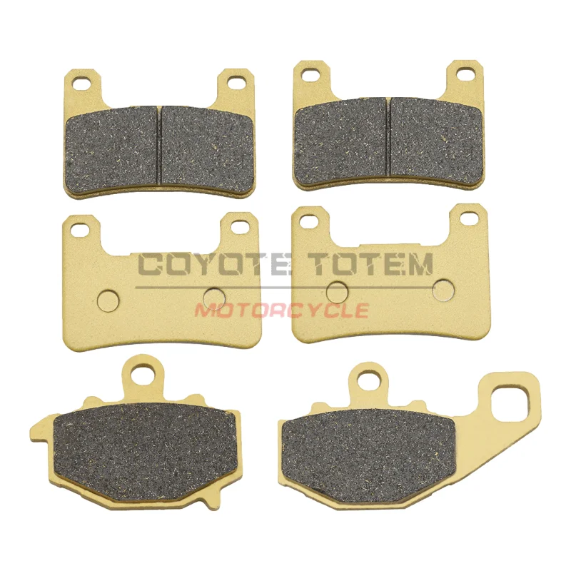 Front and rear brake pads for Kawasaki Ninja ZX10R ZX10R 20082010