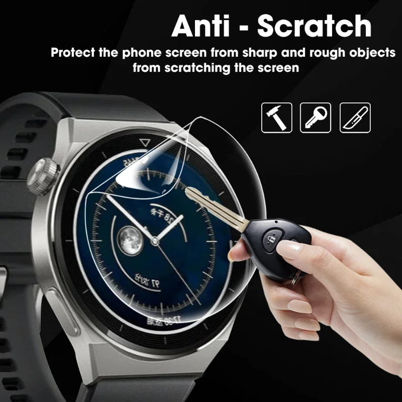 Durable Hydrogel Screen Protector for Huawei Watch GT Series