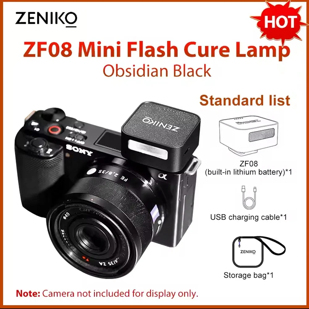 Jinbei Hi-5 Retro Speedlite Màu Camera Flash GN16 6000 ± 200K 7 Cấp Độ Đa Năng Cho Canon Nikon Fuji Oba Sony Panasonic Photo I.826119049
