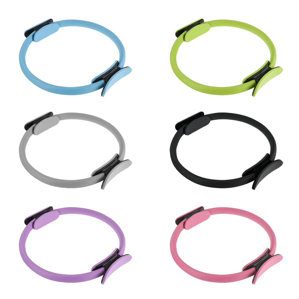 1Pc Yoga Fitness Pilates Ring Yoga Ring Open Back Ring Magic Circles Pelvic Floor Muscle Training Yoga Supplies Pilates Circles