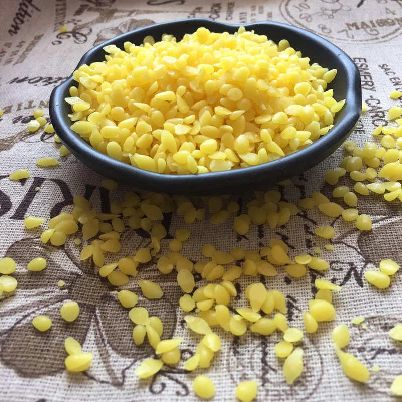 Natural Yellow Beeswax for DIY Crafts and Candle Making