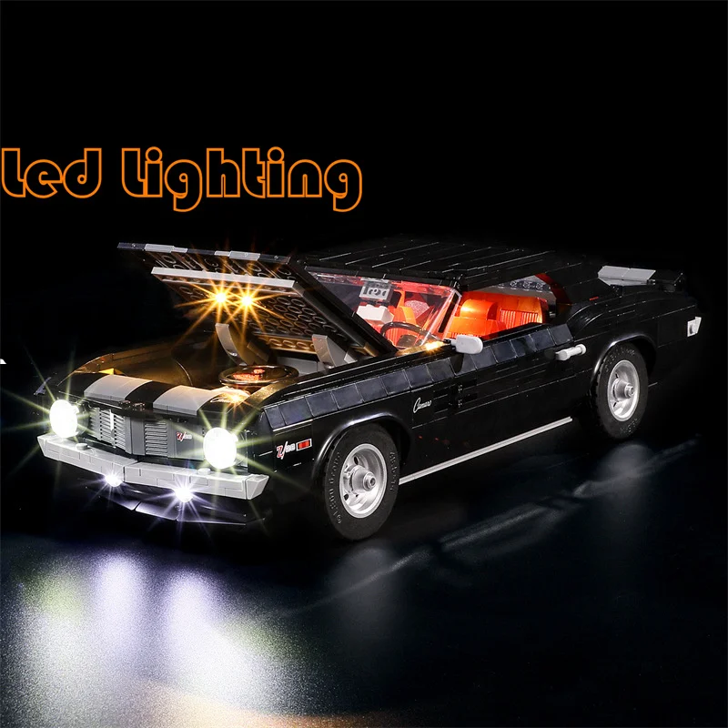 

Led Lighting Kit For Creator Expert Technic 10304 Chevrolet Camaro Z/28 1969 Car Led Light Kit (Only Led Light)