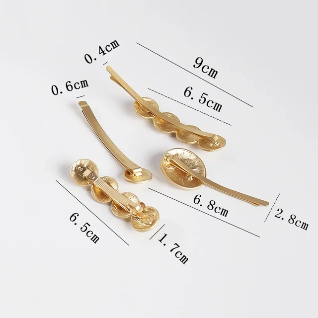 Fashion Elegant High-end Hoops Precise Chest Pin Fine Quality Rhinestone Embellishment Upscale Version Spring Clip Hair Clip 2