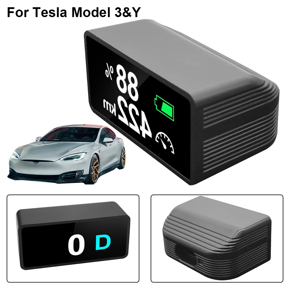 Acheter Affichage tête haute de remplacement pour Tesla modèle 3/Y 2019 –  2023, affichage de la vitesse, clignotant, batterie