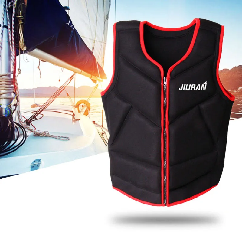 Children'S Swimming Buoyant Vest Portable Adult Muscle Model Life Vest Large Buoyant Water Rescue Surfing Vests