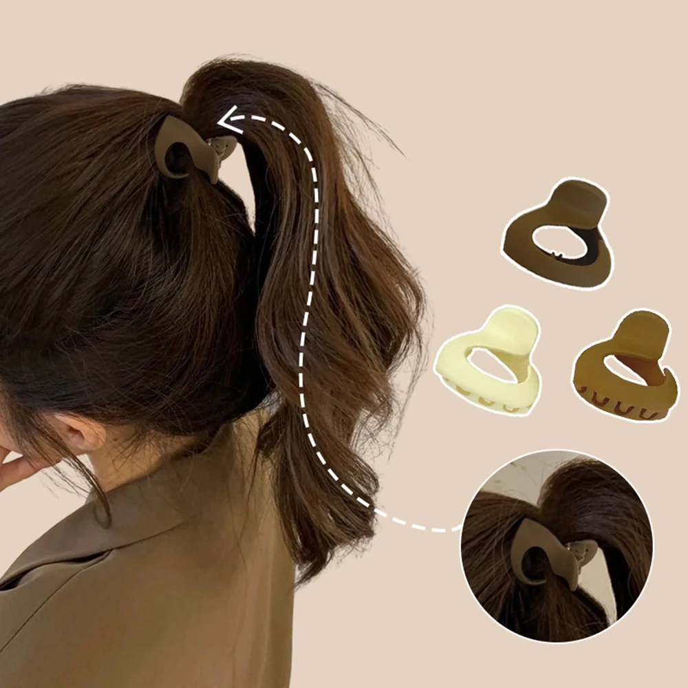 Queue De Cheval Coiffure Femme Pince À Cheveux En Forme De Queue De Cheval Pour Femme, Pince À Cheveux En  Forme De Crabe, Petite Taille, Coiffure, Outil De Coiffure - Cheveux Clips  - AliExpress
