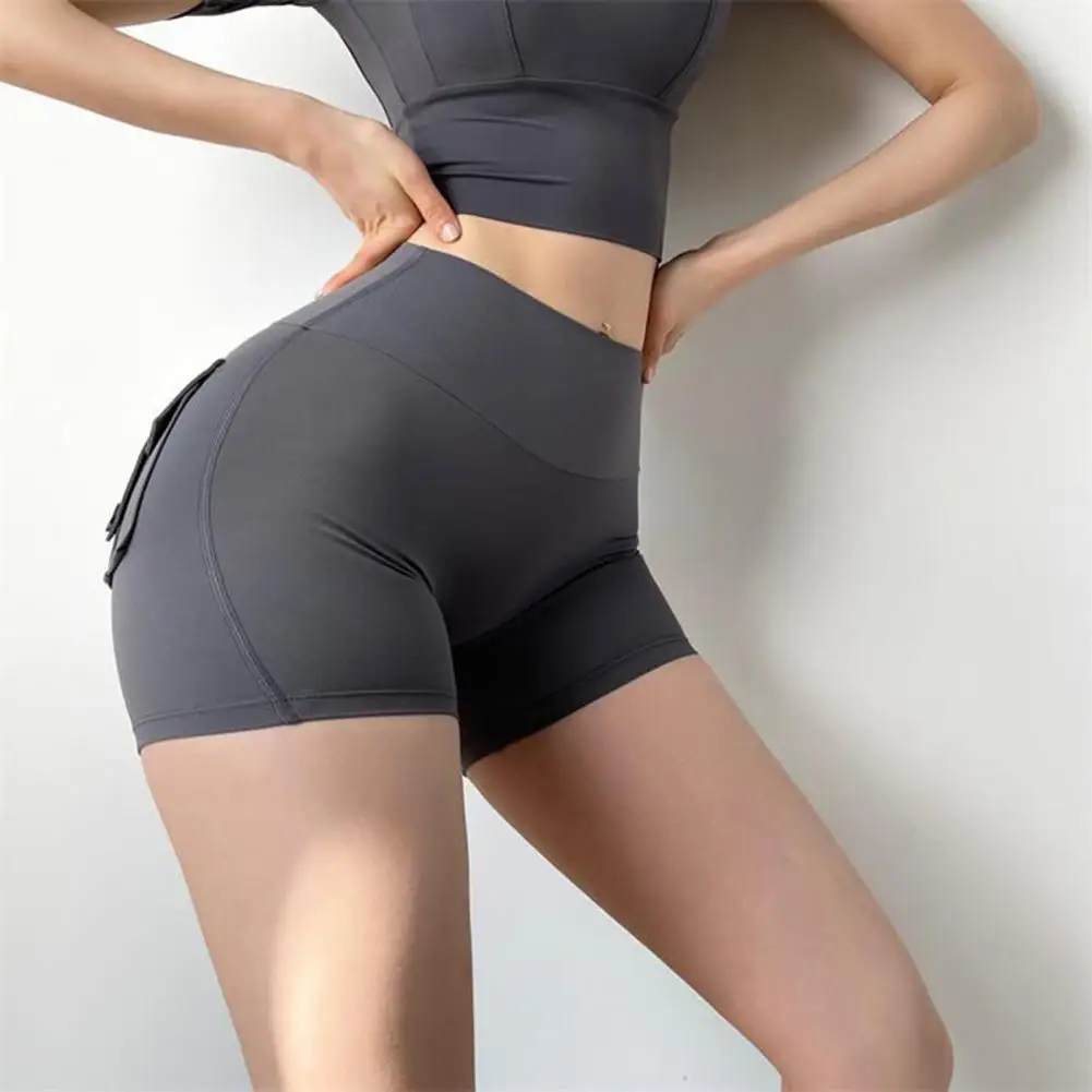 Women Sport High Waist Tights Shorts Push Up Ultra-mini Sport Shorts Summer  High Waist Hip Lifting Yoga Shorts Pantalones Cortos - Shorts - AliExpress