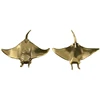 Retro Brass Ocean Devil Fish Watching Fishes Sea Animals Model Fishbowl Decoration Action Figures Education Miniature Kids Toys 6