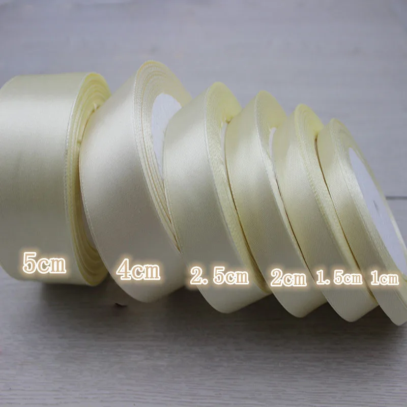 Satin Ribbon for DIY Crafts - Assorted Widths