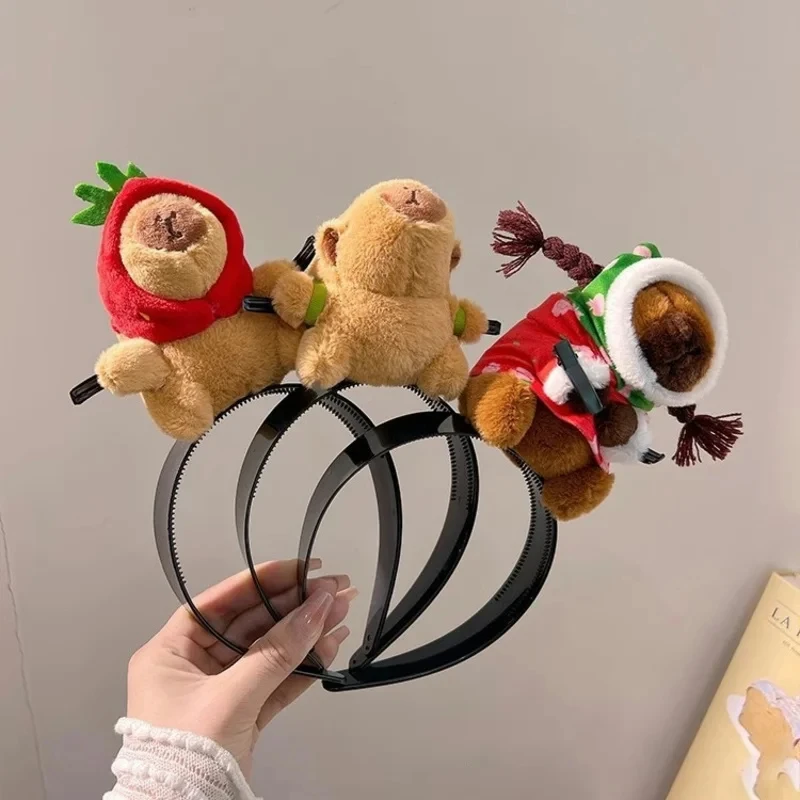 Capibara Decorazione per capelli Capibara Fascia per capelli Regalo di compleanno Pettinatura Freak Giocattolo Regalo per bambini Accessori per la decorazione dei capelli Fornure per feste  200000297