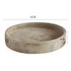 Modern Organic Wooden Large Decorative Bowl for Key, Fruit, Coffee Table, Centerpiece Bowl, Rustic Home Decor, Farmhouse 2