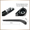 Wiper 12" Rear Wiper Blade & Arm Set Kit Fit For BMW 3 Series Touring E46 1998-2006 1999 2000 Windshield Windscreen Rear Window 3