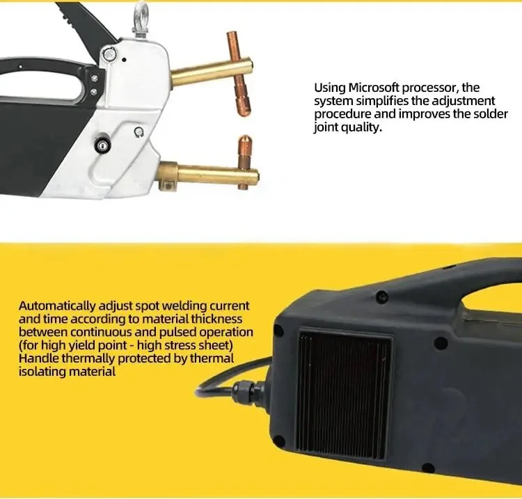 F3000 double-sided spot welder resistance against contact welder Hand welding tool for welding spot repair machine 6