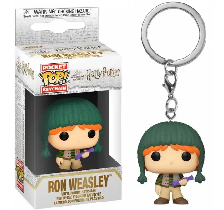 thumbnail image 4 of Funko Pop Hermione Granger Hagrid Ron Weasley Nick Casi Decapitado Myrtle la Llorona Snape Llavero Figura de Juguete Pocket Pop Juguetes para Niños, 4 of 5