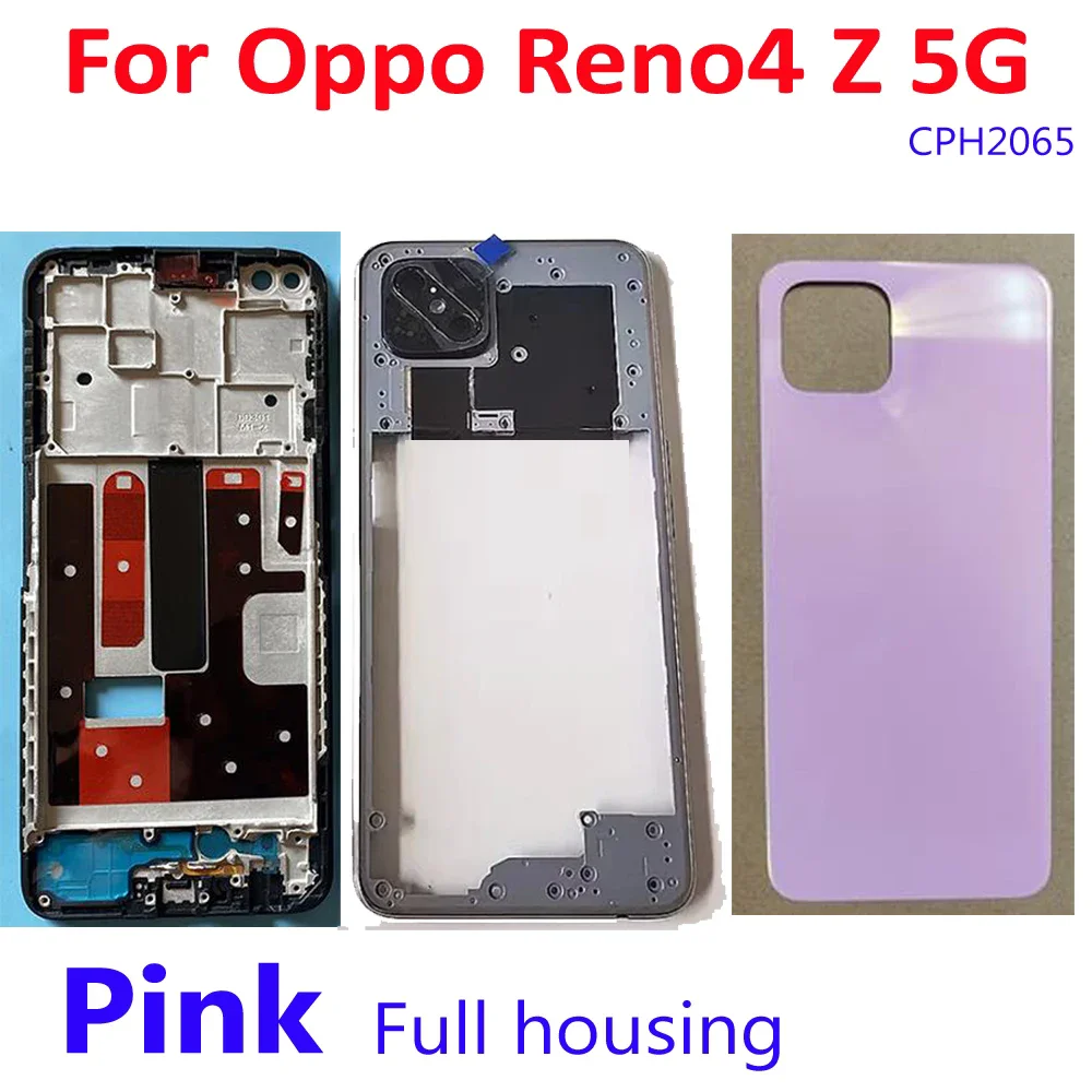 Haut-parleur Pour Oppo Reno 4 Z 5G (CPH2065) - Blanc - Neuf D'origine
