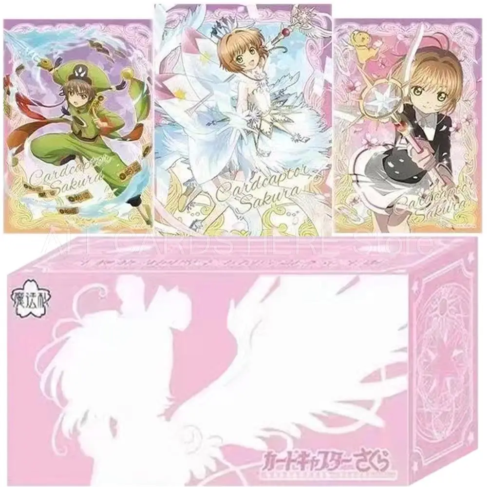 

Cardcaptor Sakura Cards for Children Hello Kitty Miyazaki Hayao SpongeBob Doraemon Demon Slayer Game Anime Figures Table Toys