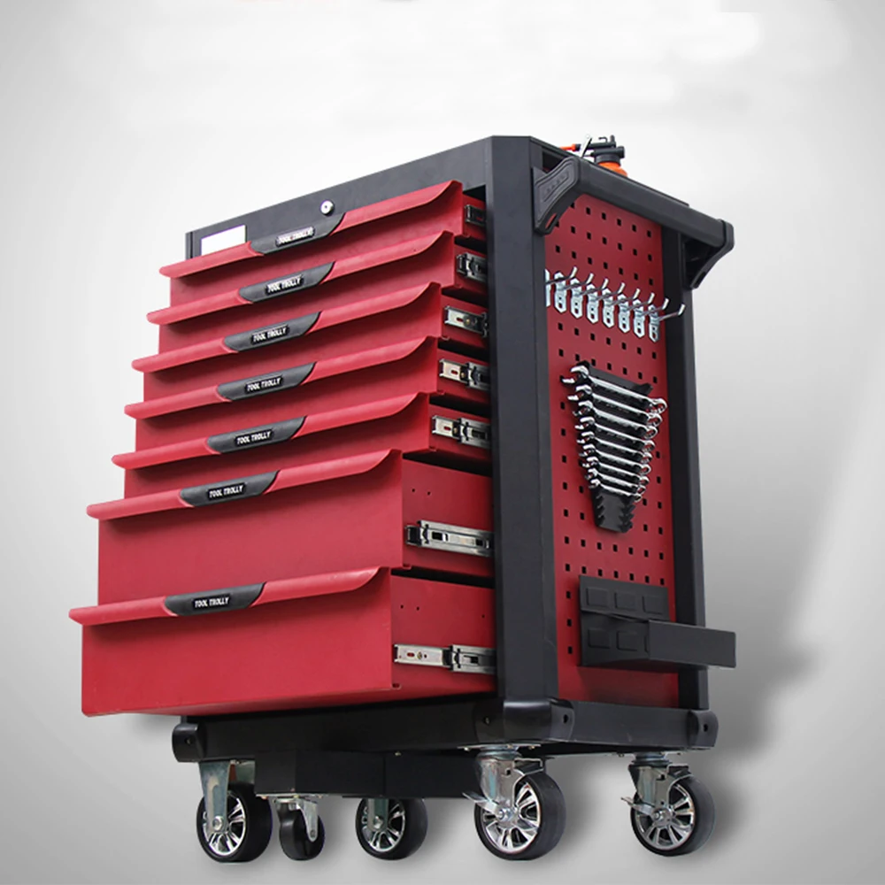 TFAUTENF TF-K7 heavy duty tool trolly with 7 drawers New 2