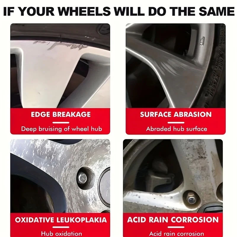 Easy-Fix Aluminum Alloy Wheel Repair Kit-Quick, No-Residue Solution for Car Wheels