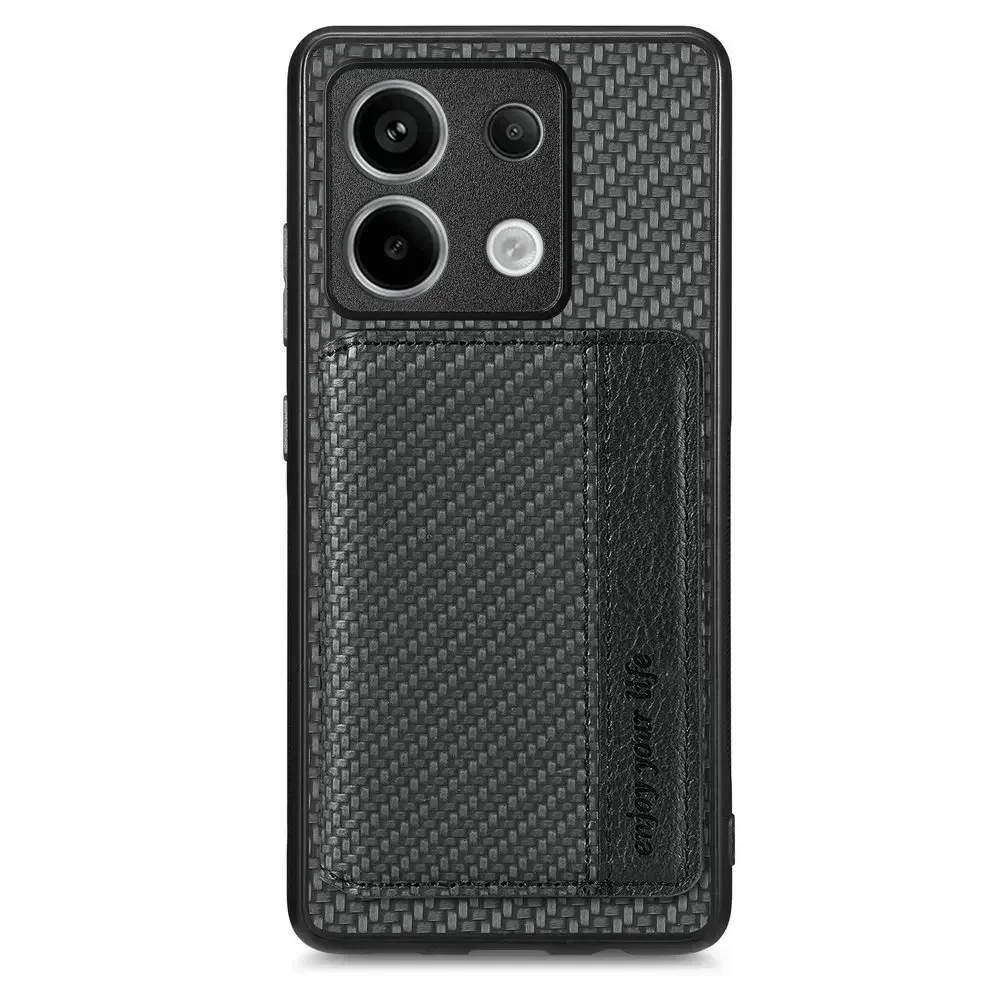 RFID Leather Magnetic Card Holder Phone Case - Premium Back Cover and Bumper