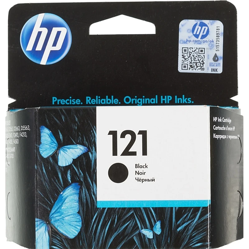 Cartucho de inyección de tinta HP 121 cc640he negro (200 páginas) para ...