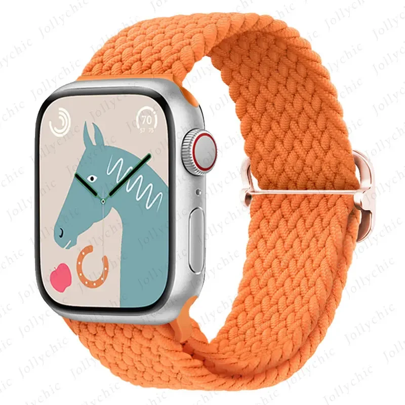 Braided Solo Loop Strap for Apple Watch - Stylish and Comfortable Wristband Accessory