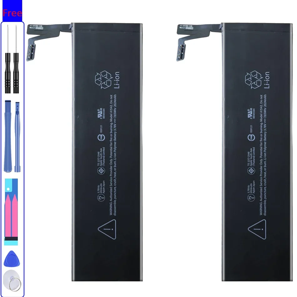 Batteria Di Ricambio Trackpad2 2024Mah Per Apple Magic Trackpad 2 A1542 020-8446 Touchpad Batteria Batteria