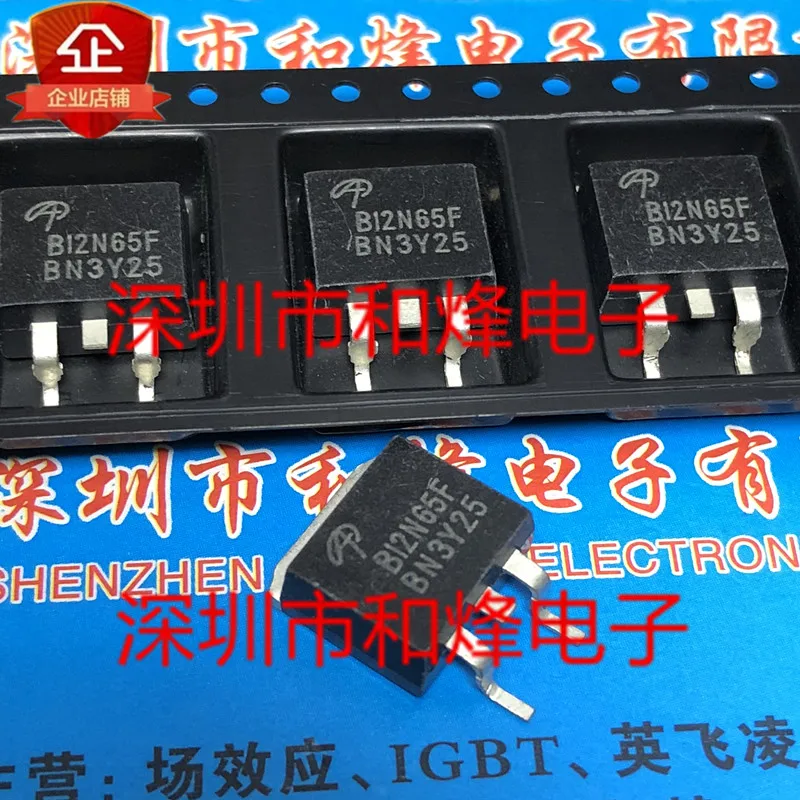 

5PCS-10PCS B12N65F AOB12N65F TO-263 650V 12A NEW AND ORIGINAL ON STOCK